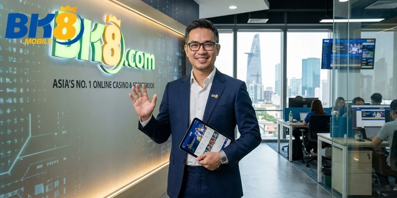 Trần Hải Đăng trong một buổi thuyết trình về công nghệ Big Data tại BK8